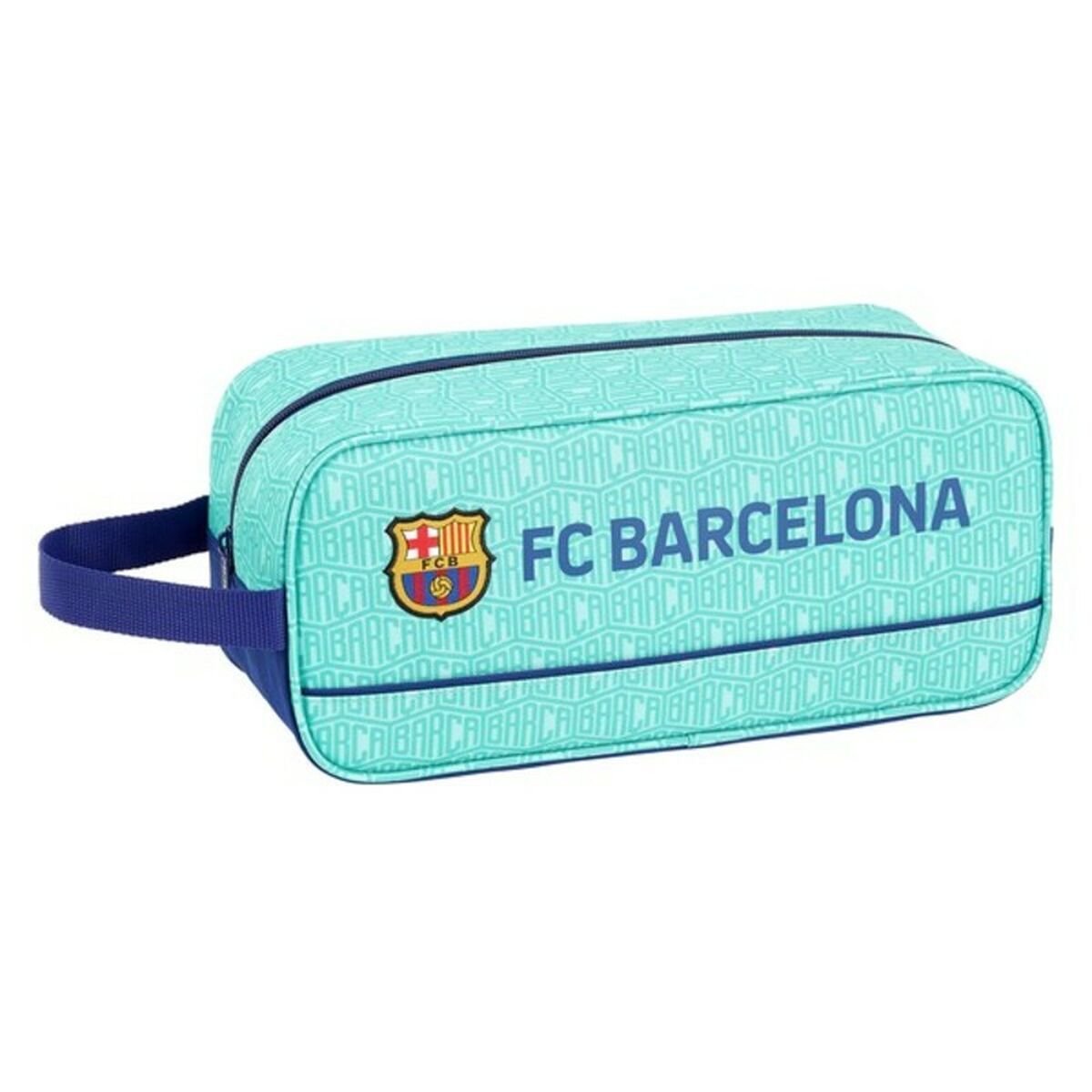 Travel shoe bag F.C. Barcelona Turquoise Blue (34 x 15 x 14 cm)_5