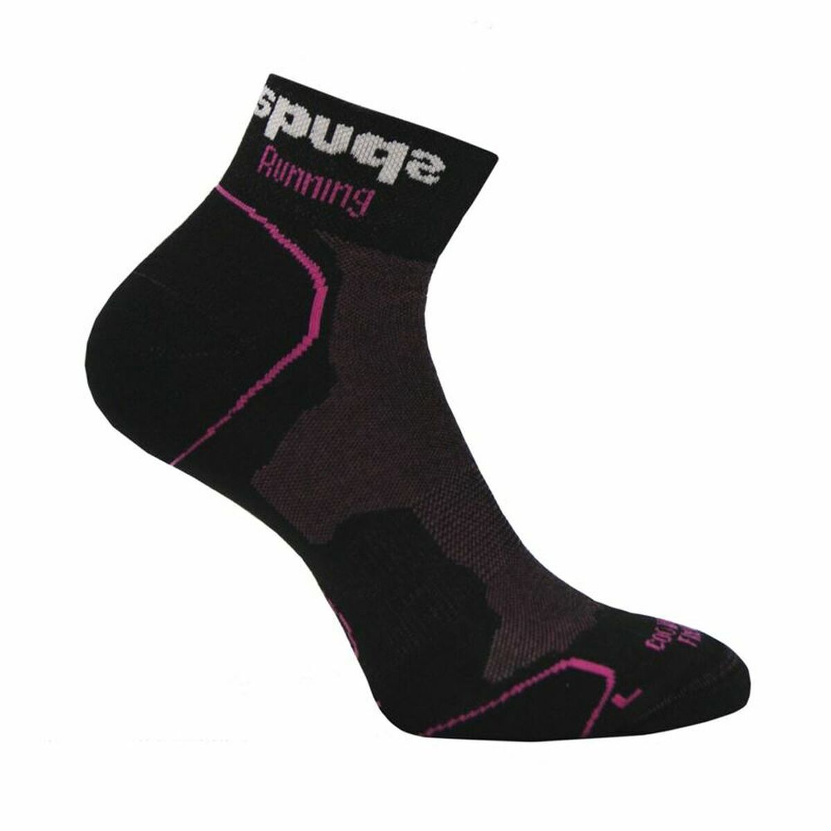 Socks Spuqs Coolmax Cushion Black_3