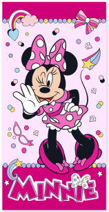 Håndklæde - 70x140 cm - Minnie Mouse - picture