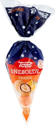 Toms Snöbollar Orange 124g_0