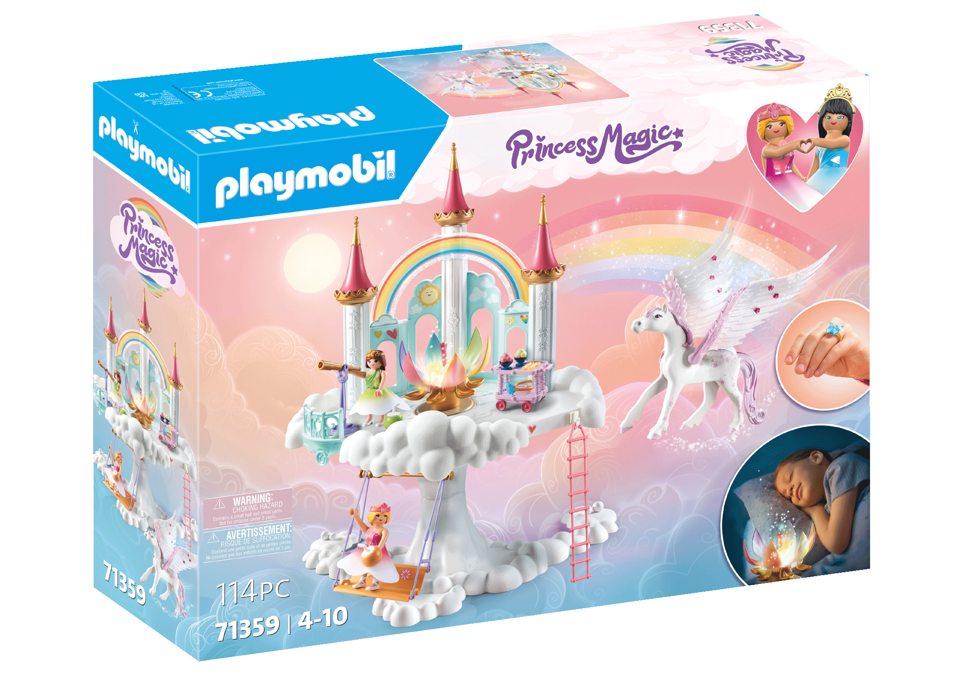 PLAYMOBIL - Rainbow Castle in the Clouds (71359)_0