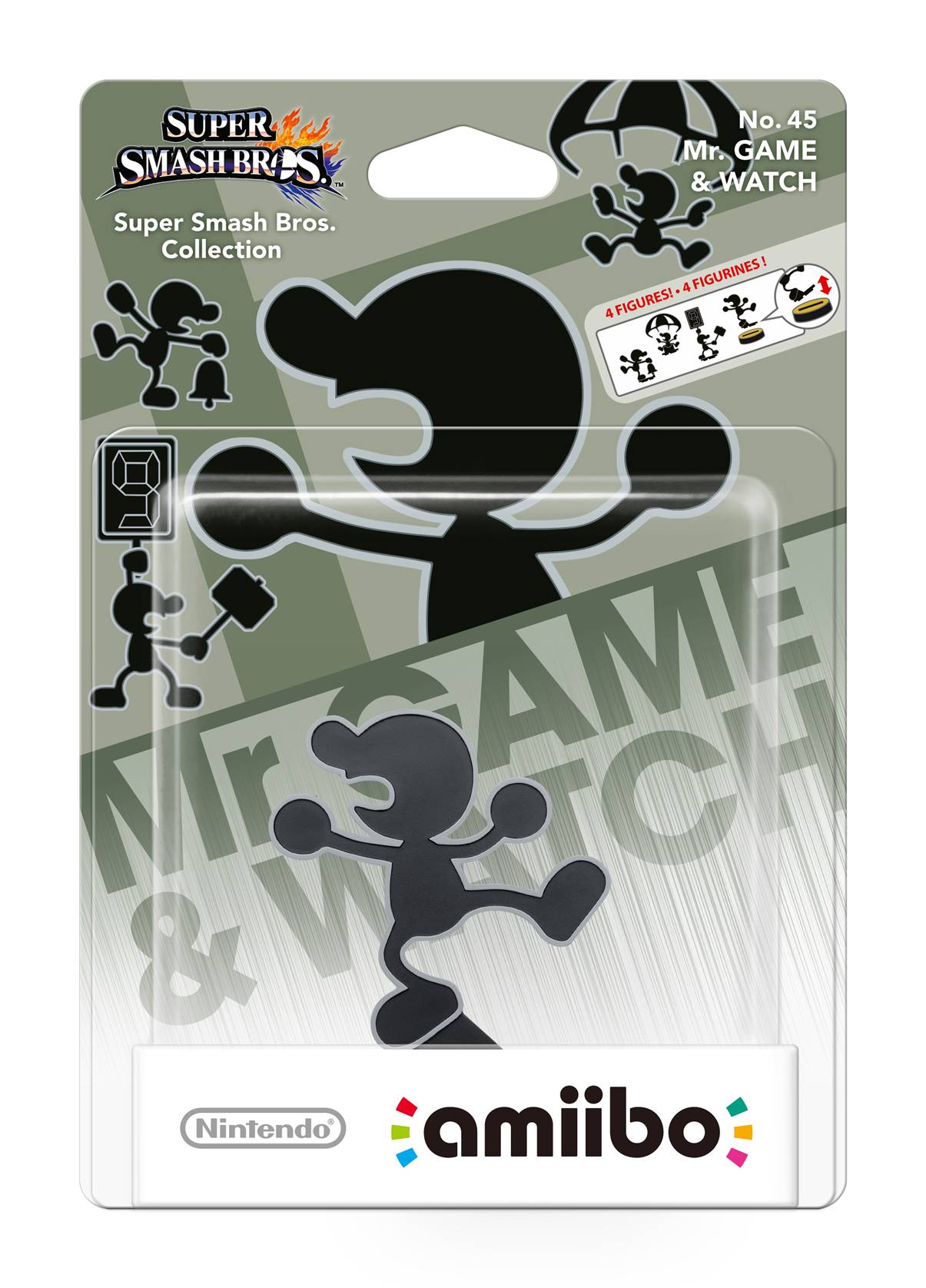 Nintendo Amiibo Figurine Mr. Game & Watch_0