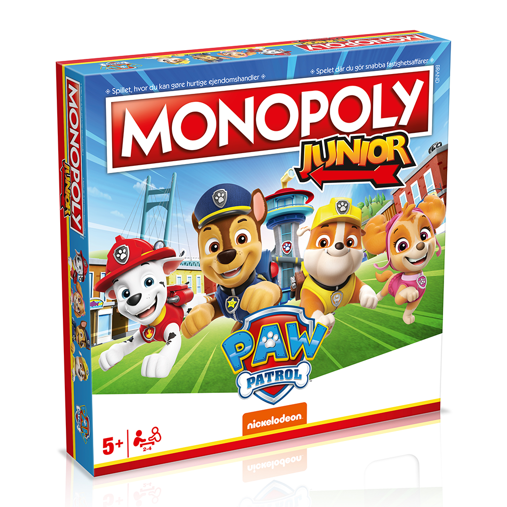 Monopoly Junior - Paw Patrol (DA/SE) (WIN5411)_0
