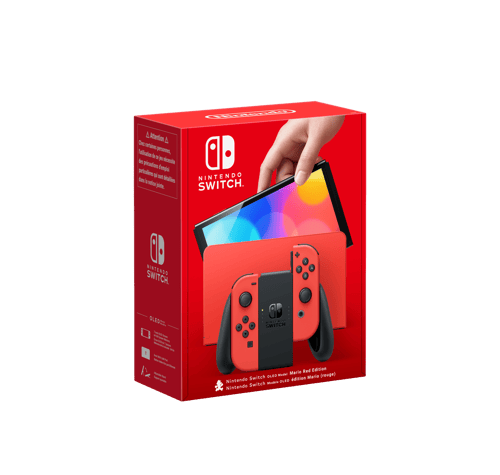 Nintendo Switch – OLED Console Model (Mario Red Edition)_0
