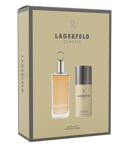 Karl Lagerfeld - Classic Aftershave 100 ml + Deodorant Spray 150 ml - Presentförpackning_0