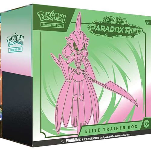 Pokemon - SV4 Paradox Rift - Elite Trainer Box - Iron Valiant - picture