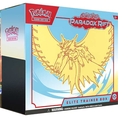 Pokemon - SV4 Paradox Rift - Elite Trainer Box - Roaring Moon - picture