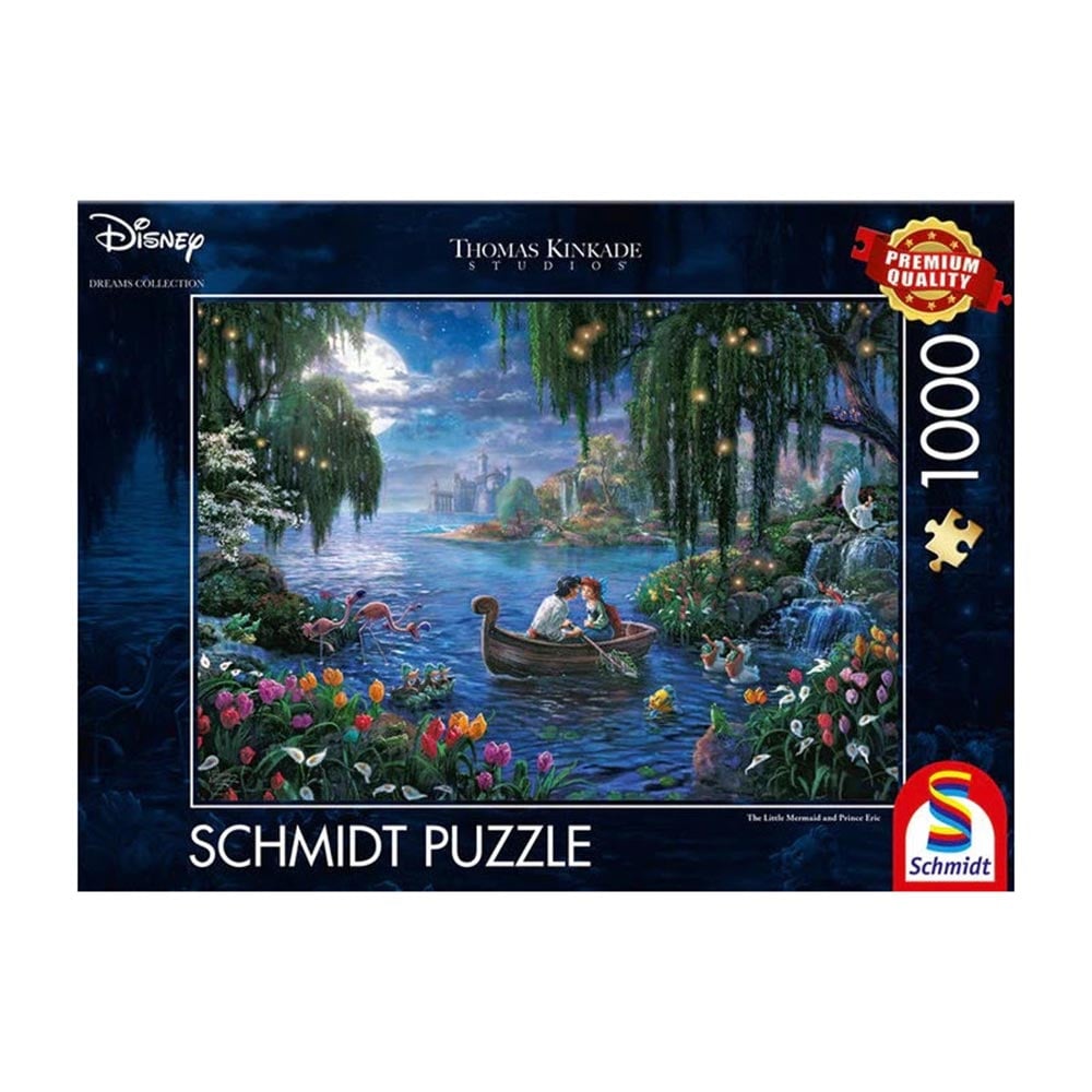 Schmidt - Thomas Kinkade: Disney The Little Mermaid and Prince Eric (1000 pieces)_0