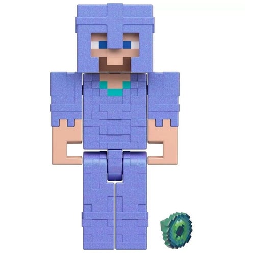 Minecraft - Biome Builds 8cm Figur - Stærke Steve - picture
