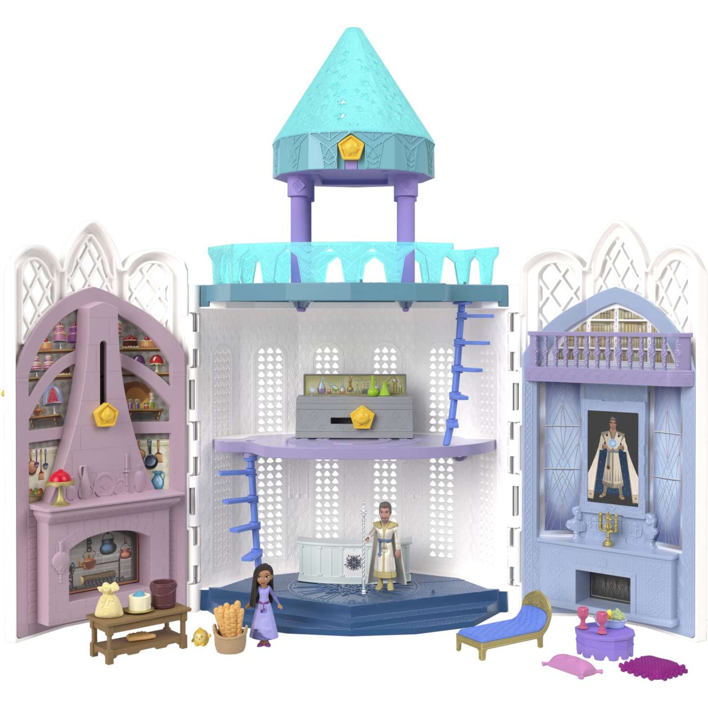 Disney Wish - Rosas Castle Dollhouse Playset (HPX38)_0