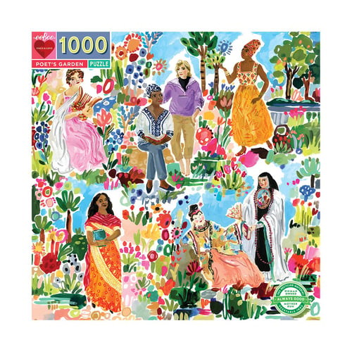 eeBoo - Puzzles - Poet's Garden, 1000 Pc_0