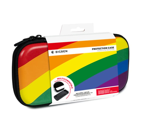 BigBen Interactive Travel Case Large - Rainbow (Switch)_0