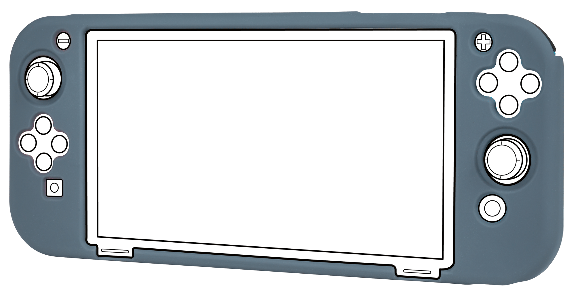 BigBen Oled Silicon Case Grey (SWITCH)_0