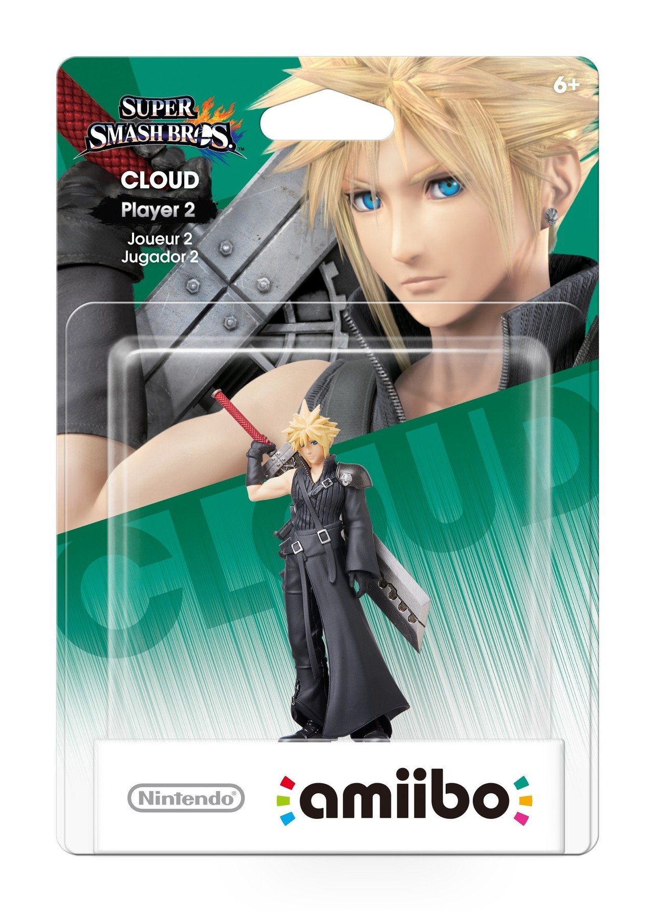 Nintendo Amiibo figure Cloud Player 2 (Super Smash Bros.)_0