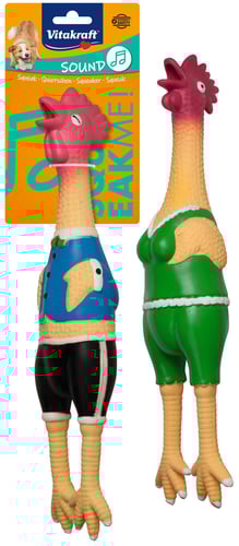 Vitakraft - 1 x Kana lateksissa L koiran lelu 39 cm lajiteltu - picture