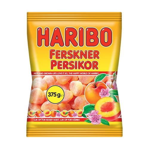 Haribo Ferskner/Persikor 375g - picture