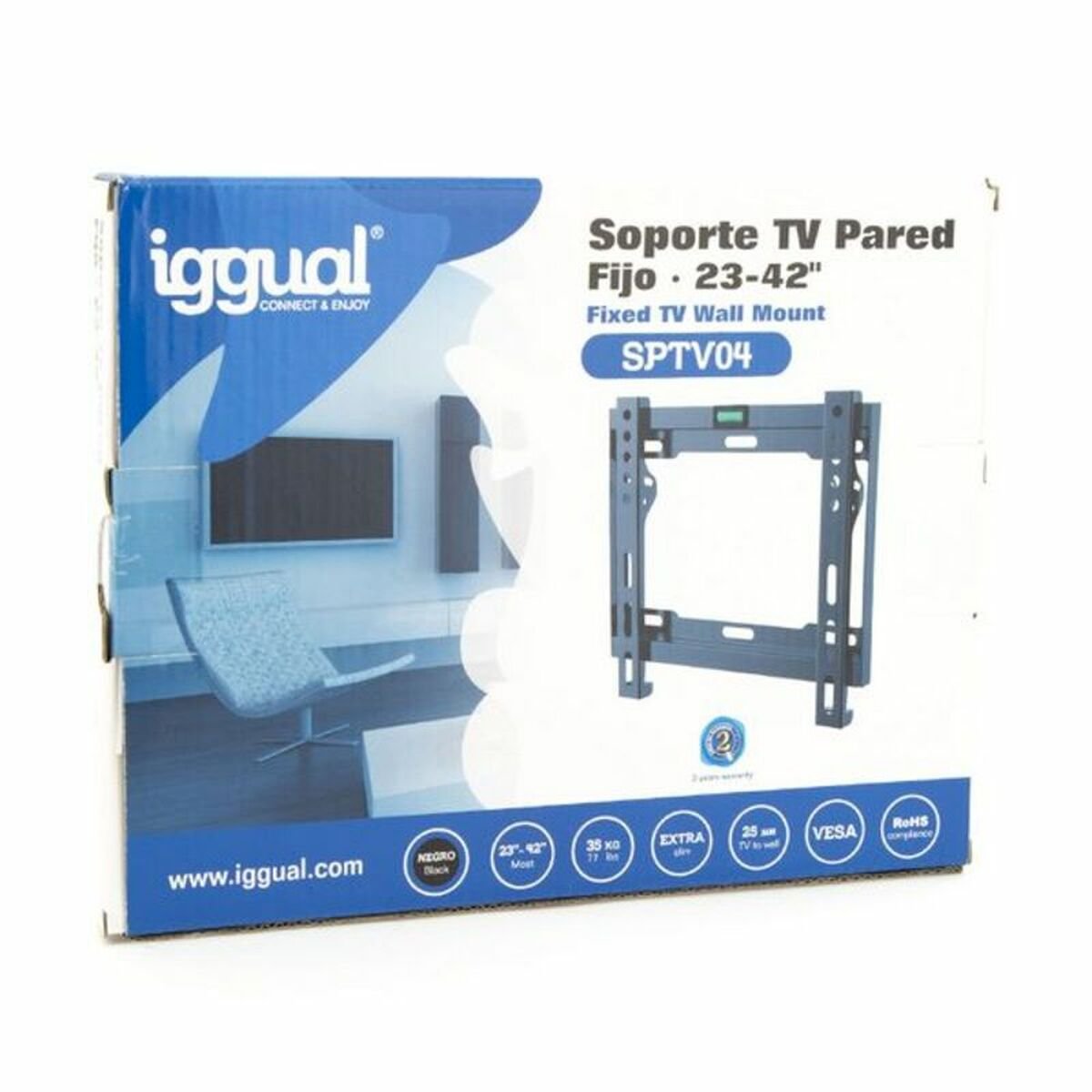 Fixed TV Support iggual SPTV04 IGG314647 23-42 Black_3