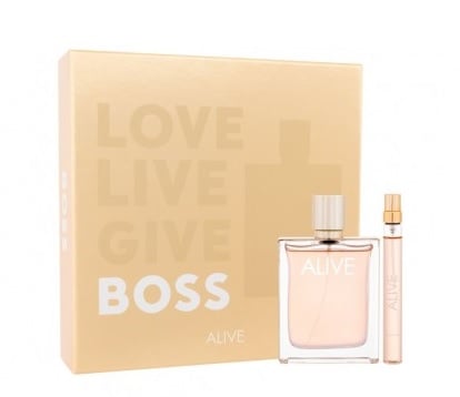 Hugo Boss - Alive EDP 80 ml + EDP 10 ml - Giftset - picture