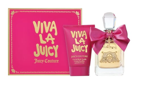 Juicy Couture - Viva La Juicy EDP 100 ml + Body Souffle 125 ml - Gavesæt - picture