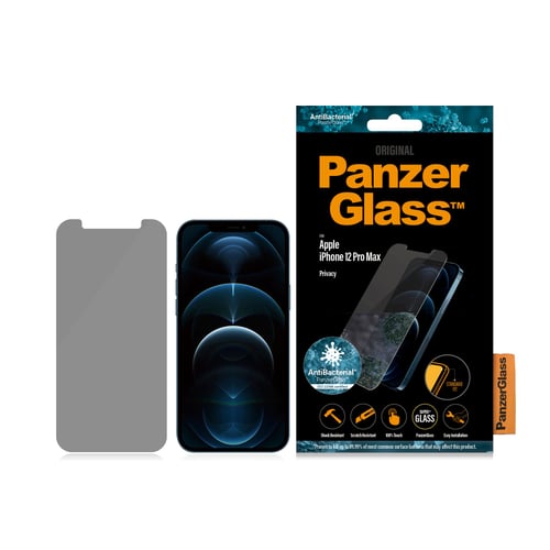 PanzerGlass - Privacy Skærmbeskyttelse Apple iPhone 12 Pro Max - Standard Fit_0