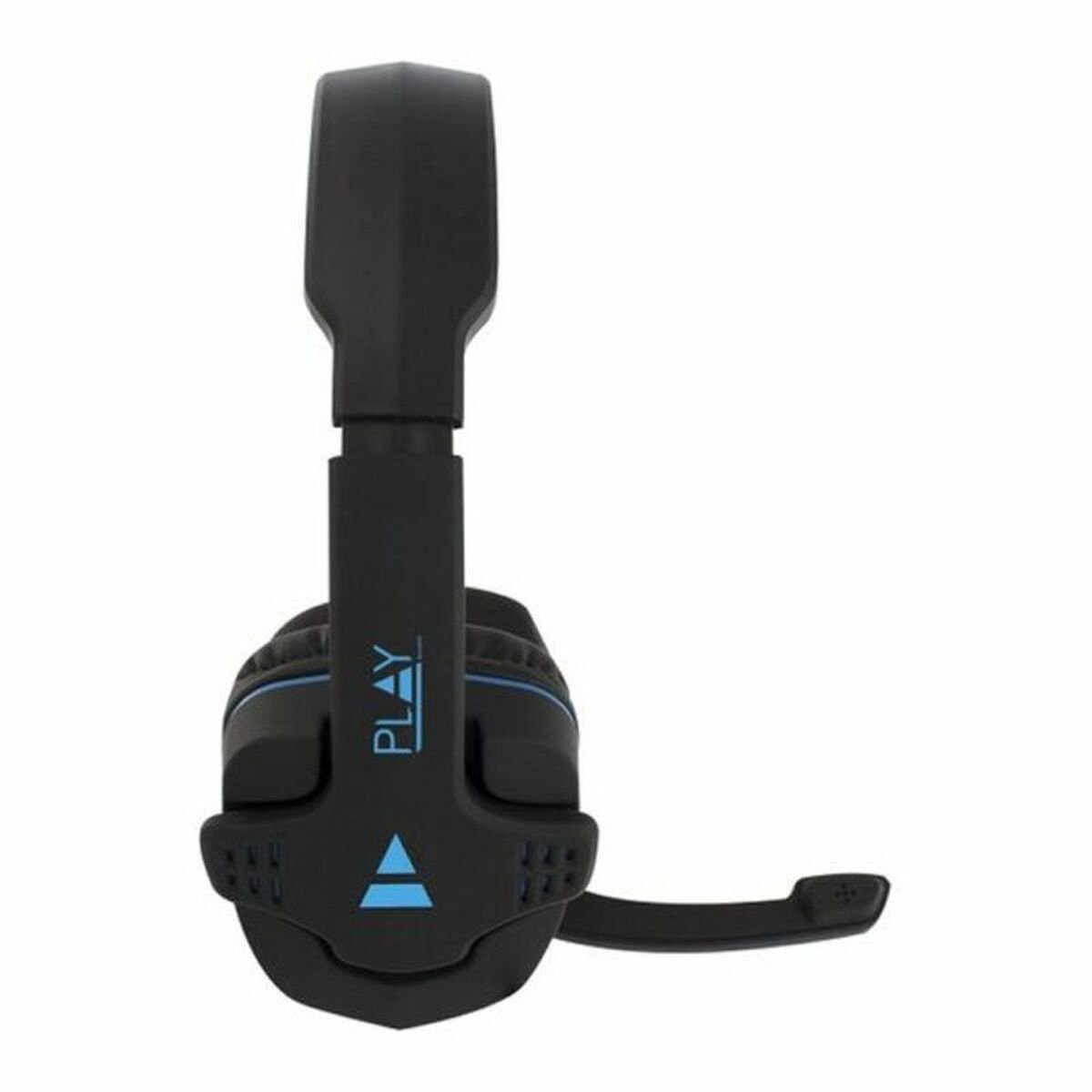 Gaming Headset with Microphone Ewent PL3320 Black Blue_3