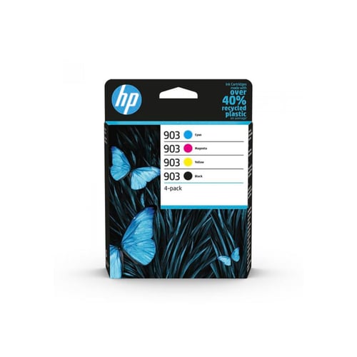"Original blækpatron HP Paquete de 4 cartuchos de tinta Original HP 903 negro/cian/magenta/amarillo"_1