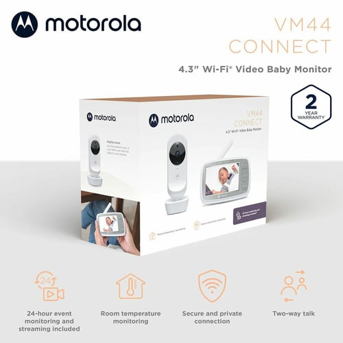 Babyalarm Motorola VM44 4,3 HD WIFI_4
