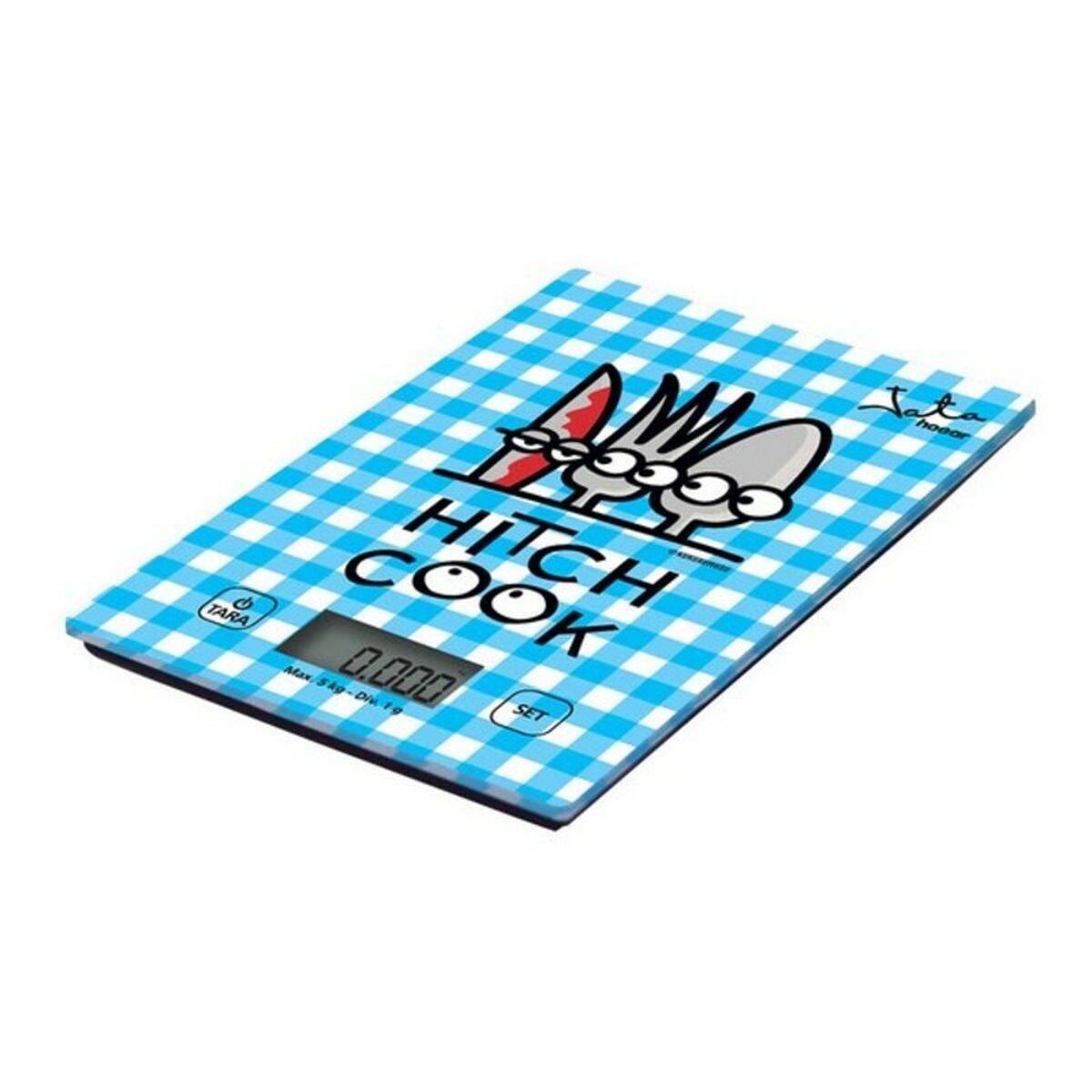 Digital Kitchen Scale JATA 732K Kukuxumusu 5 Kg Blue CR2032 5 kg_2