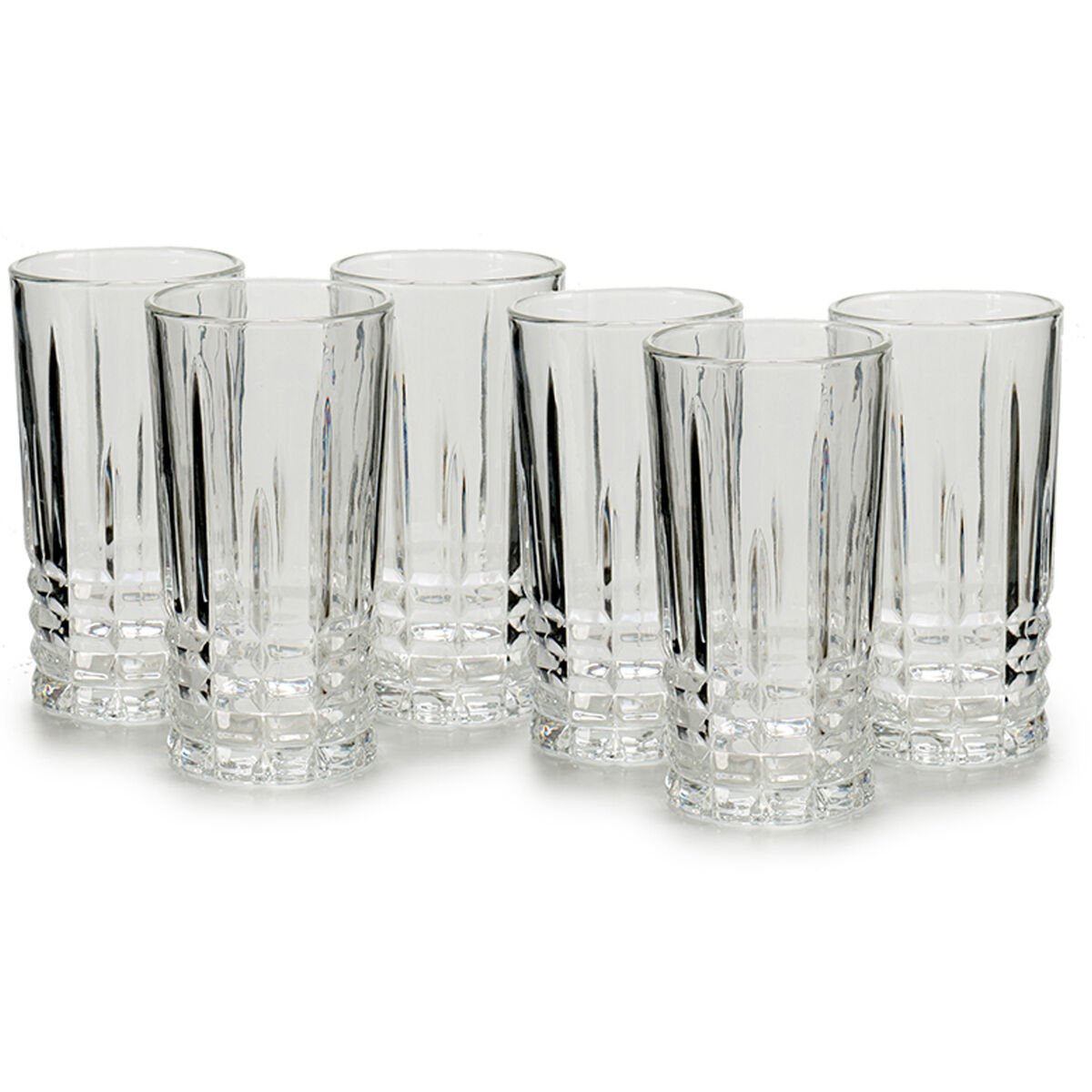Set of glasses Vivalto 7 pcs Transparent (250 ml) (16 x 23,5 x 25,5 cm) 6 x (25 cl) / 1 x (1 l)_4