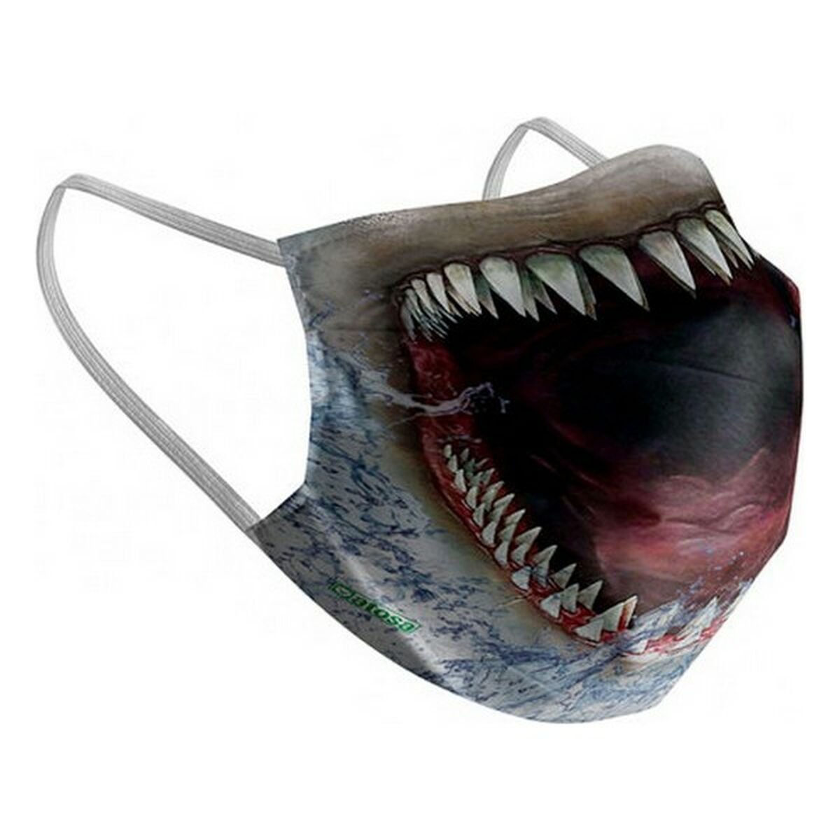 Hygienic Reusable Fabric Mask 6-9 years Shark_0