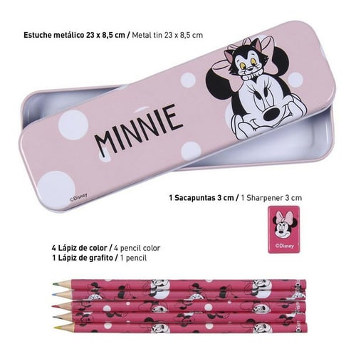 Stationært sæt Minnie Mouse Pink (16 pcs)_5