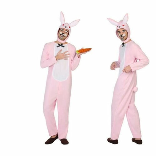 Kostyme voksne Kanin Rosa, str. XL_6