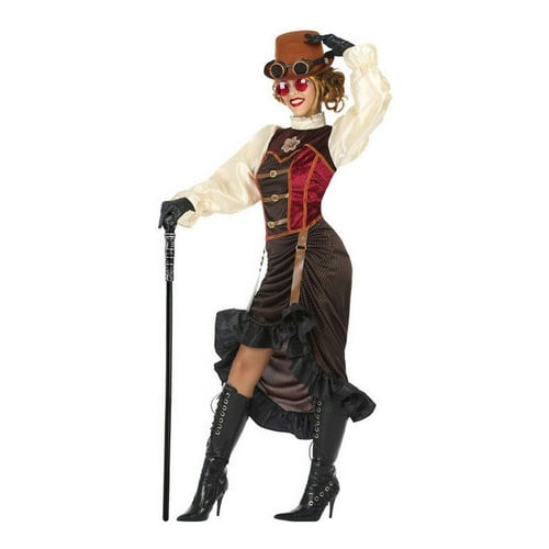 Kostume til voksne DISFRAZ STEAMPUNK M-L Shine Inline Størrelse M/L Steampunk_0