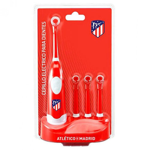 Elektrisk tandbørste + Udskifter Atlético Madrid Rød_1