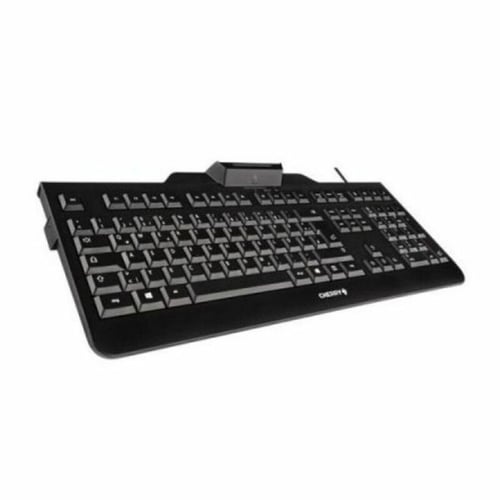 Tastatur med reader Cherry JK-A0100ES-2 Sort_5