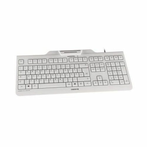 Tastatur med reader Cherry JK-A0100ES-0 Hvid_6