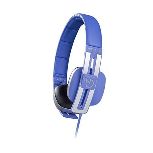 Hovedtelefoner med mikrofon Hiditec WHP01000, Blå - picture