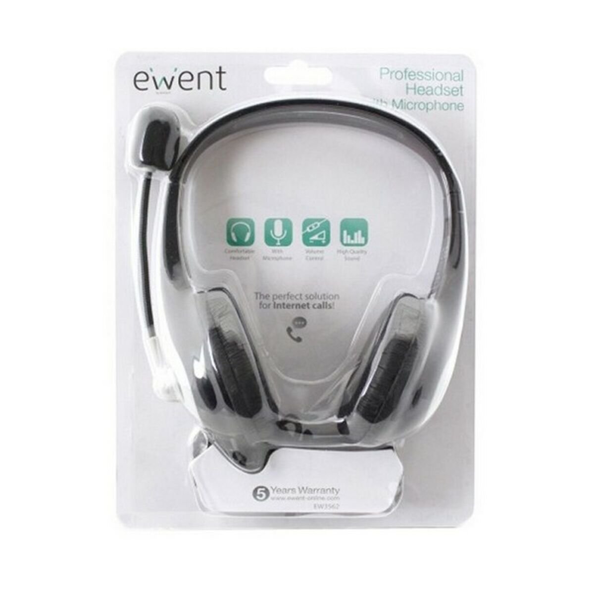 Headphones with microphone Ewent EW3562_6