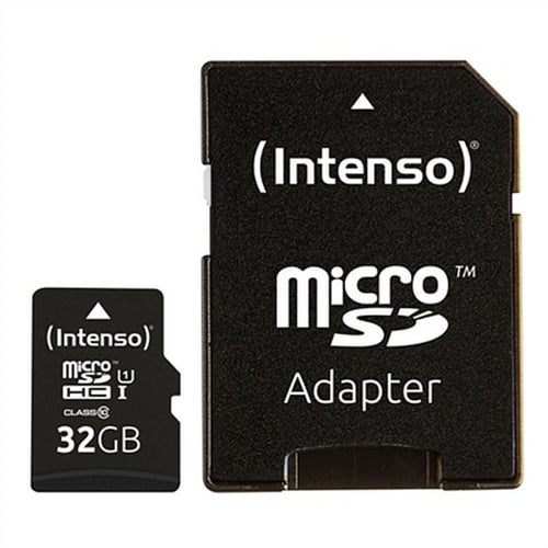 Mikro-SD-hukommelseskort med adapter INTENSO 34234 UHS-I Premium Sort, 32 GB_1