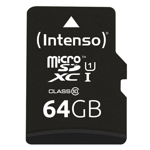 Mikro-SD-hukommelseskort med adapter INTENSO 34234 UHS-I XC Premium Sort, 128 GB_3