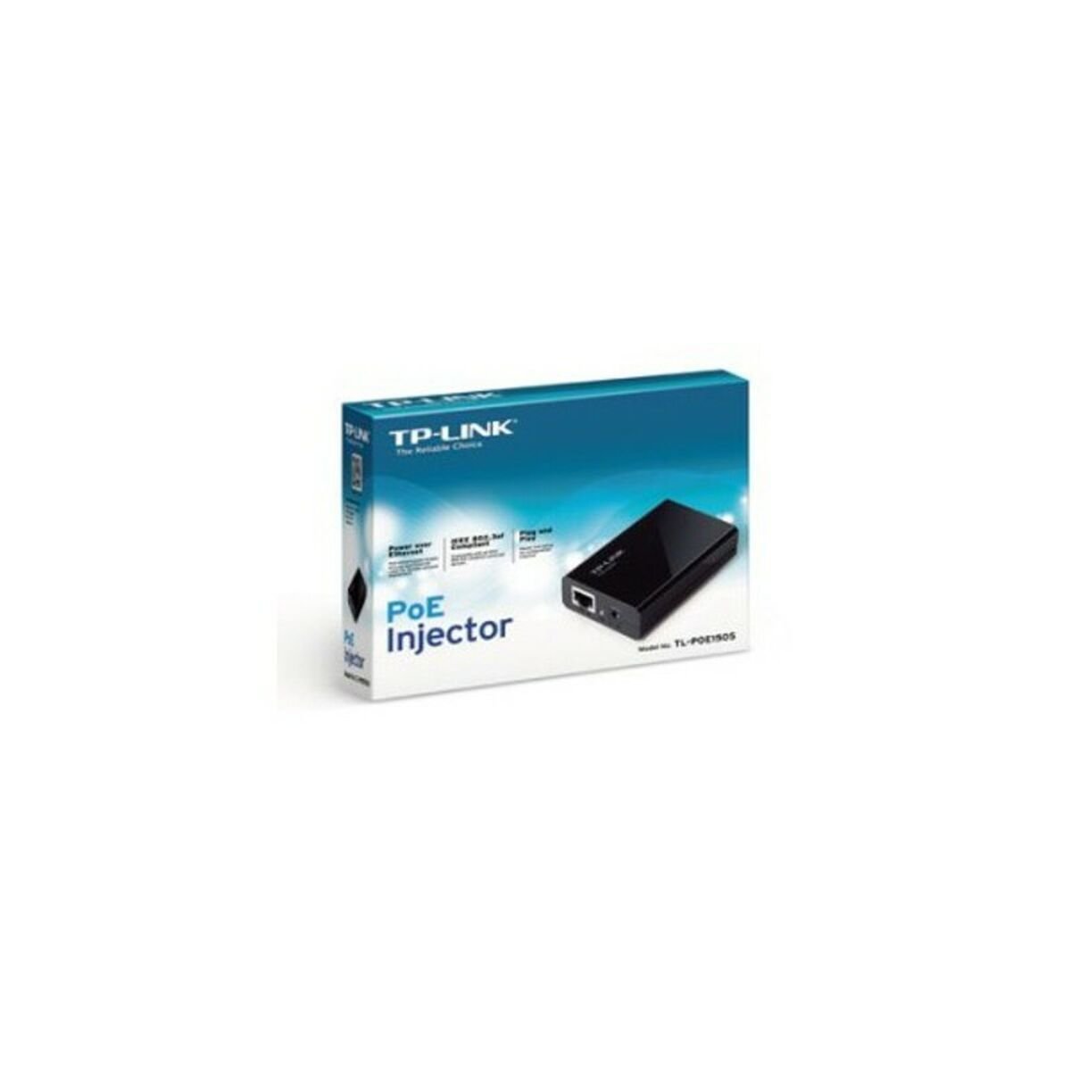 "PoE Injector TP-Link TL-PoE150S 1000 Mbps Black"_4