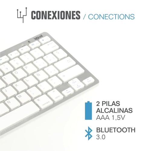 Bluetooth-tastatur iggual TKL-BK_3