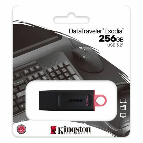 USB-stik Kingston DataTraveler DTX Sort, 128 GB_2
