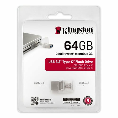 "USB-stik Kingston DataTraveler MicroDuo 3C 64 GB 64 GB"_4