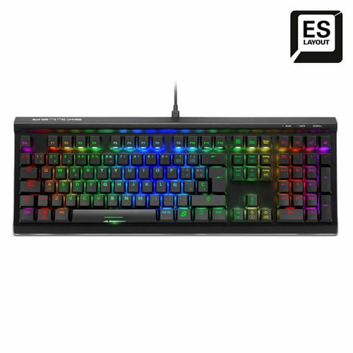 Gaming-tastatur Sharkoon SGK60 Sort RGB_1