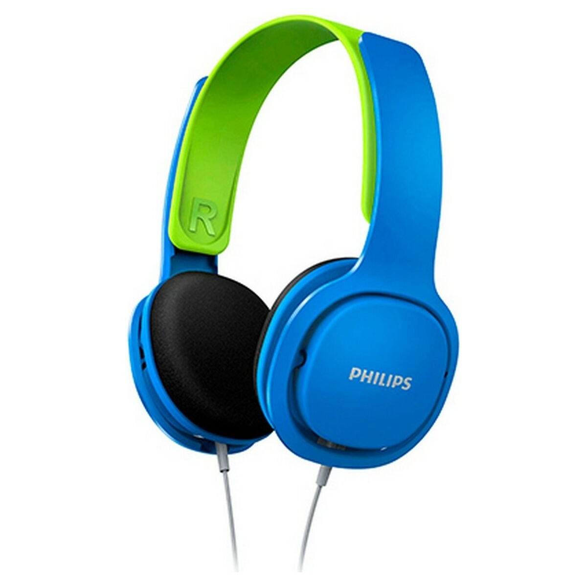 "Headphones with Headband Philips (3.5 mm) Blue For boys With cable"_1