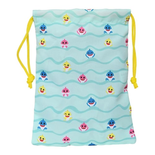 "Madkasse med tilbehør Baby Shark Beach Day Gul Lyseblå (20 x 25 x 2 cm)"_8
