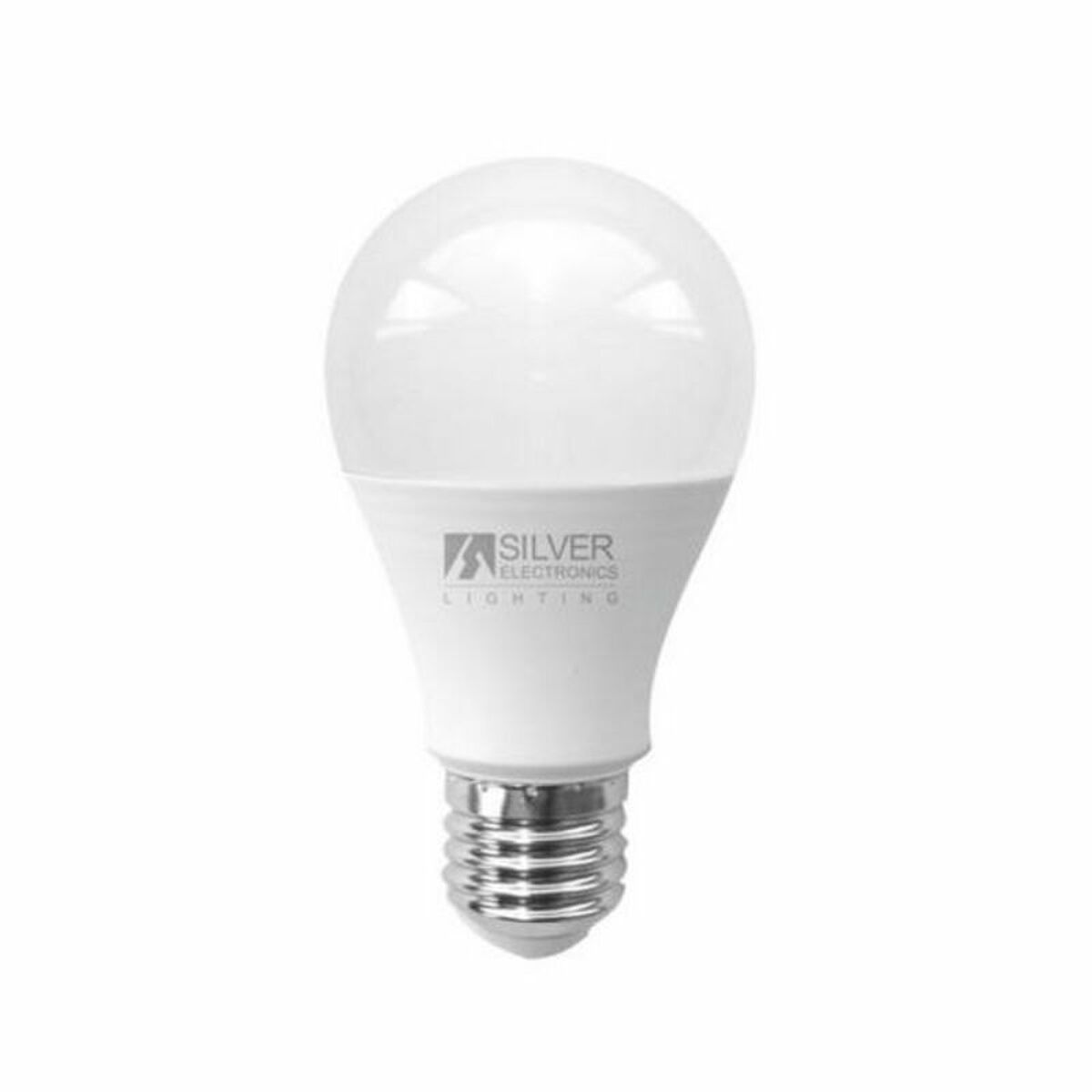 Spherical LED Light Bulb Silver Electronics ECO E27 15W White light_1