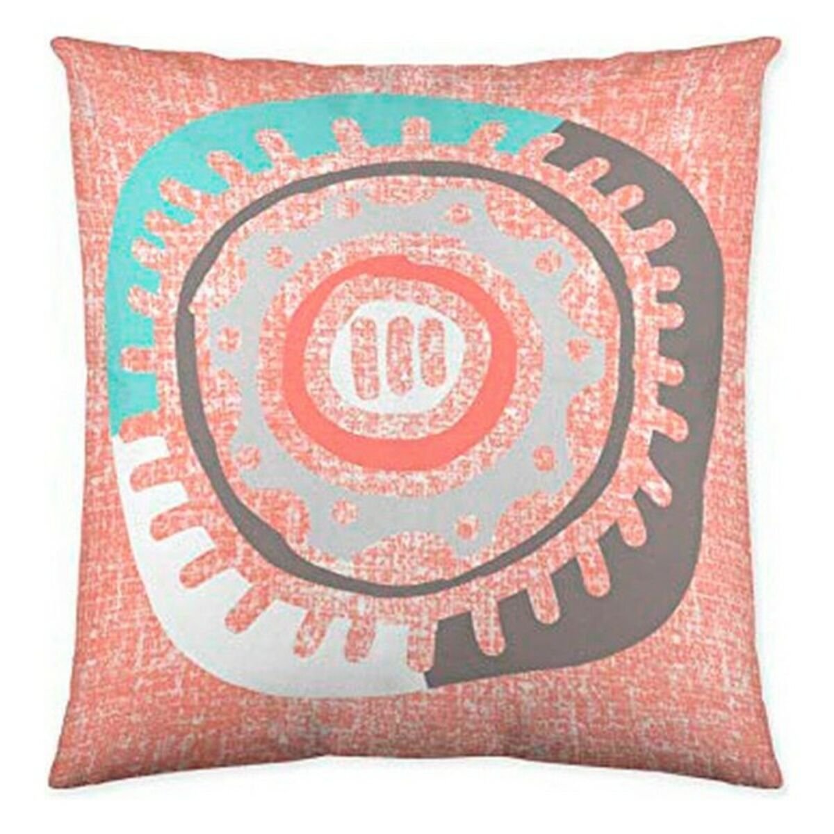 Cushion cover Costura Yamine Coral (50 x 50 cm)_2