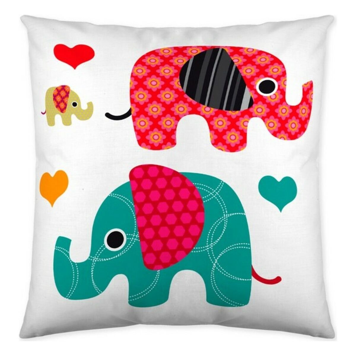 Cushion cover Icehome Elephant (60 x 60 cm)_2